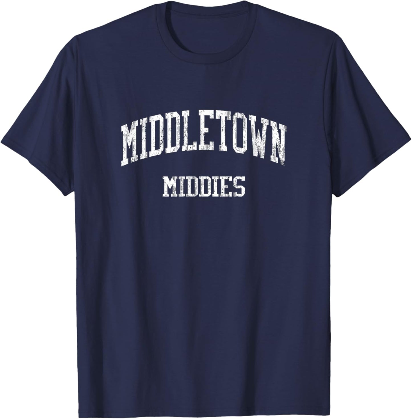 Middletown High School HS Middletown OH Vintage Sports T-Shirt - T-Shirt | Navy