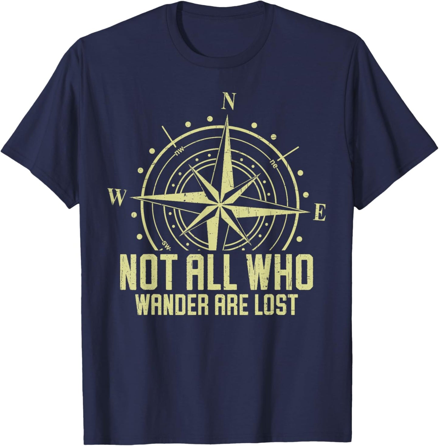 Camping Humor Nature Camp Outdoor Pun Adventure Life Camper T-Shirt - T-Shirt | Navy
