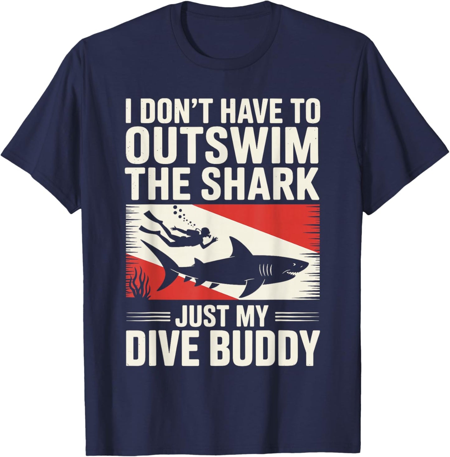 Funny Scuba Diving Art Women Scuba Dive Scuba Diver T-Shirt - T-Shirt | Navy