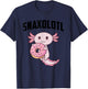 Axolotl Snaxolotl T-Shirt - T-Shirt | Navy