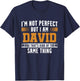 Name I Am David T-Shirt - T-Shirt | Navy