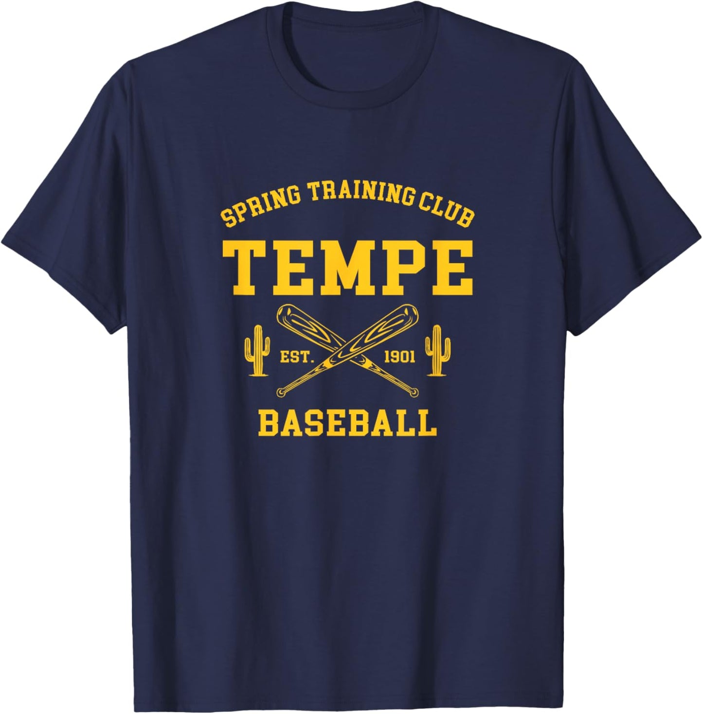 Spring Training Club Tempe AZ Baseball T-Shirt - T-Shirt | Navy