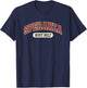 Speranza Rust Belt Vintage Outdoors Gaming Collegiate Logo T-Shirt - T-Shirt | Navy