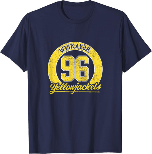 Yellowjackets Wiskayok High School Officially Licensed T-Shirt - T-Shirt | Navy