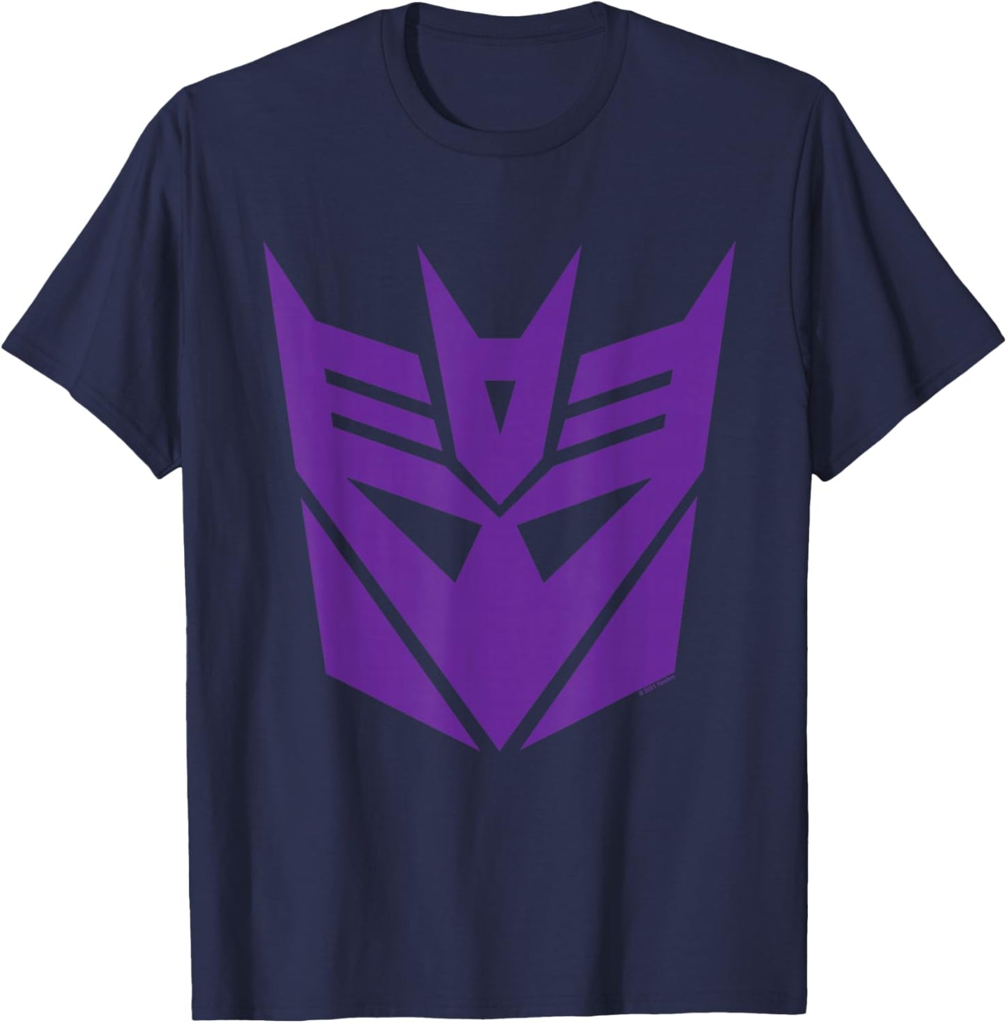 Transformers Purple Decepticon Sigil T-Shirt - T-Shirt | Navy