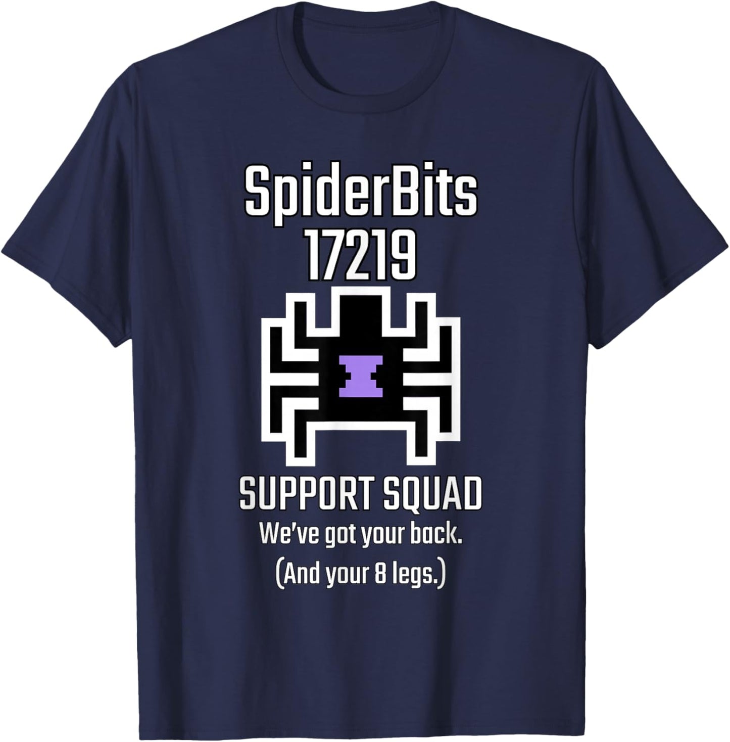 SpiderBits Supporter T-Shirt - T-Shirt | Navy