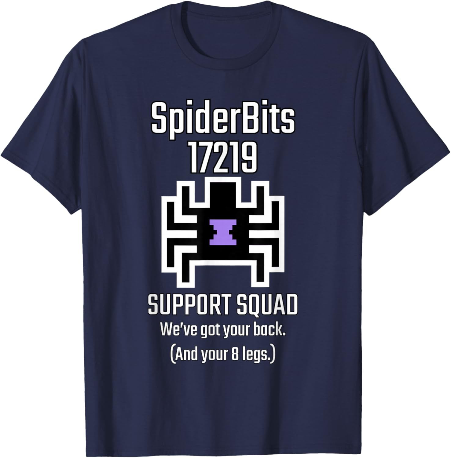 SpiderBits Supporter T-Shirt - T-Shirt | Navy