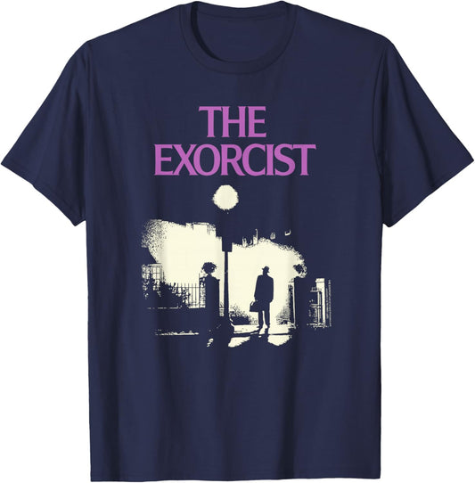 Classic Silhouette Movie Poster Horror Movie T-Shirt - T-Shirt | Navy