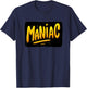 Awesome Maniac Graphic Costume T-Shirt - T-Shirt | Navy
