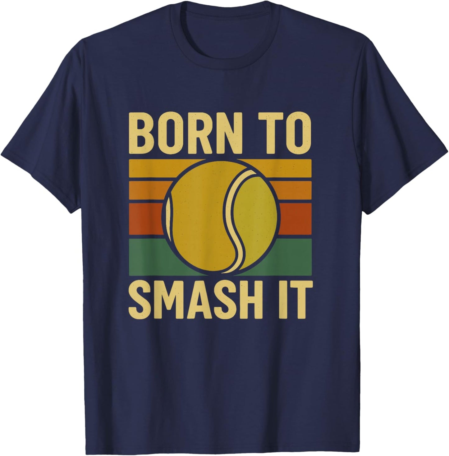 Funny Tennis Women Men Boys Girls T-Shirt - T-Shirt | Navy