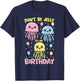 Don't Be Jelly It's My Birthday Jellyfish T-Shirt - T-Shirt | Navy