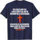 Isaiah 9:6 Bible Verses Scripture T-Shirt - T-Shirt | Navy