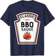 Barbecue Sauce Halloween Costume Family Matching T-Shirt - T-Shirt | Navy