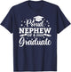 Proud Nephew of a 2026 Graduate Senior Graduation 2026 T-Shirt - T-Shirt | Navy