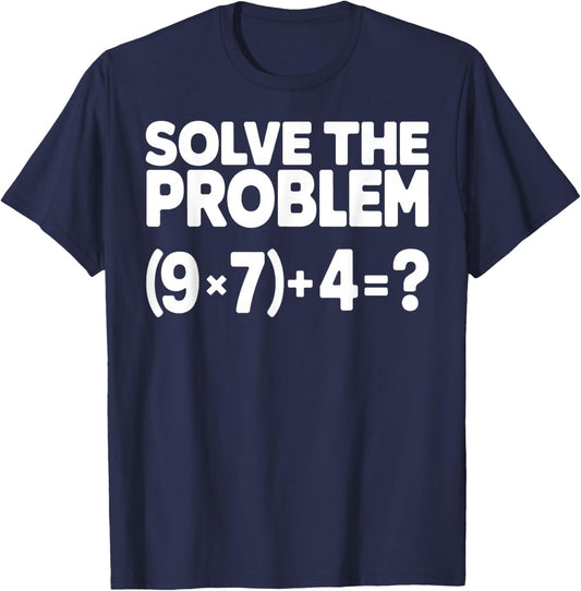 67 Meme Math T-Shirt - T-Shirt | Navy