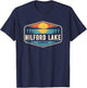 Milford Lake Kansas Outdoors Vintage T-Shirt - T-Shirt | Navy