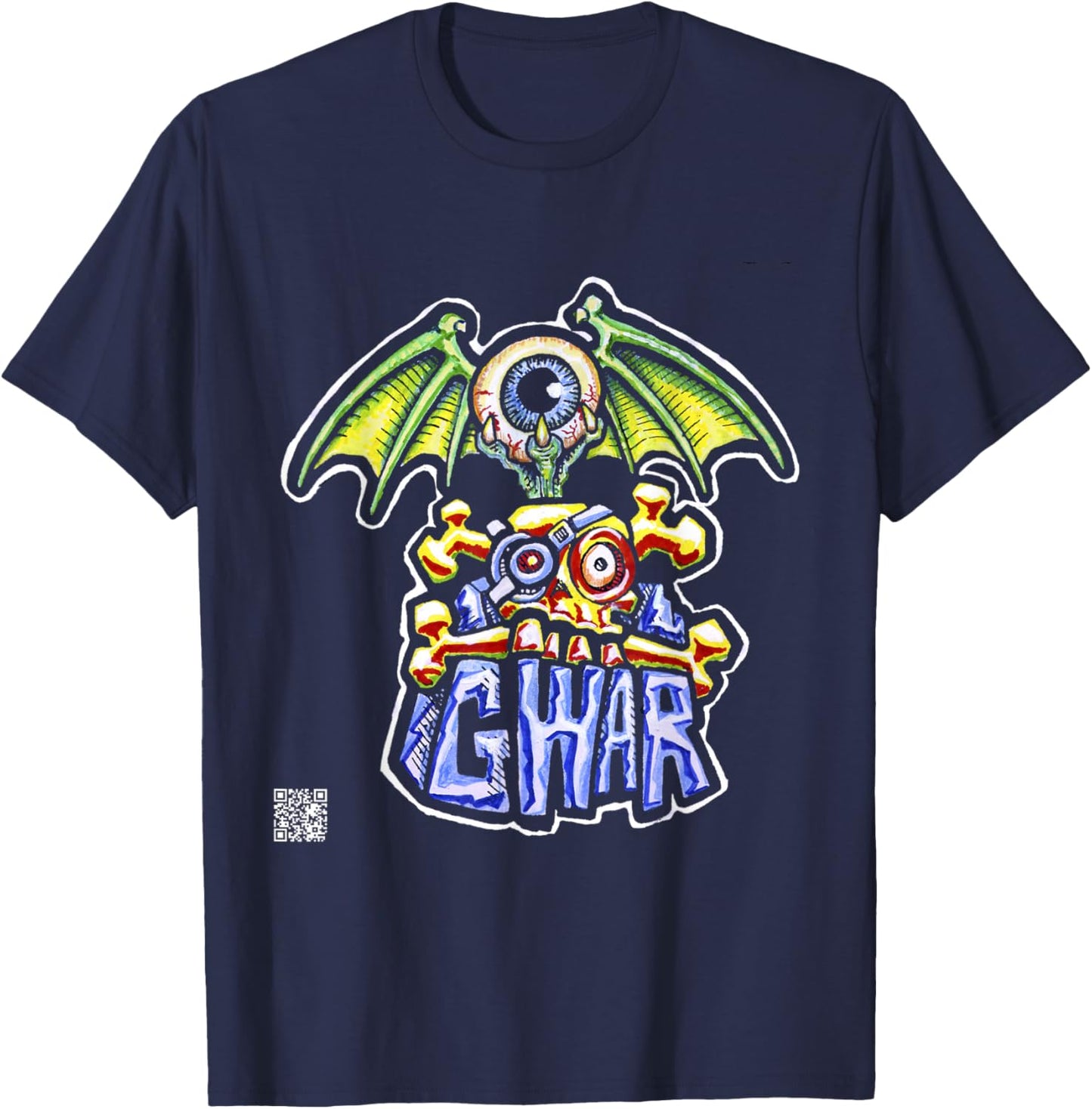 The Flying Eye T-Shirt - T-Shirt | Navy