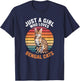 Girls Bengal Cat T-Shirt - T-Shirt | Navy