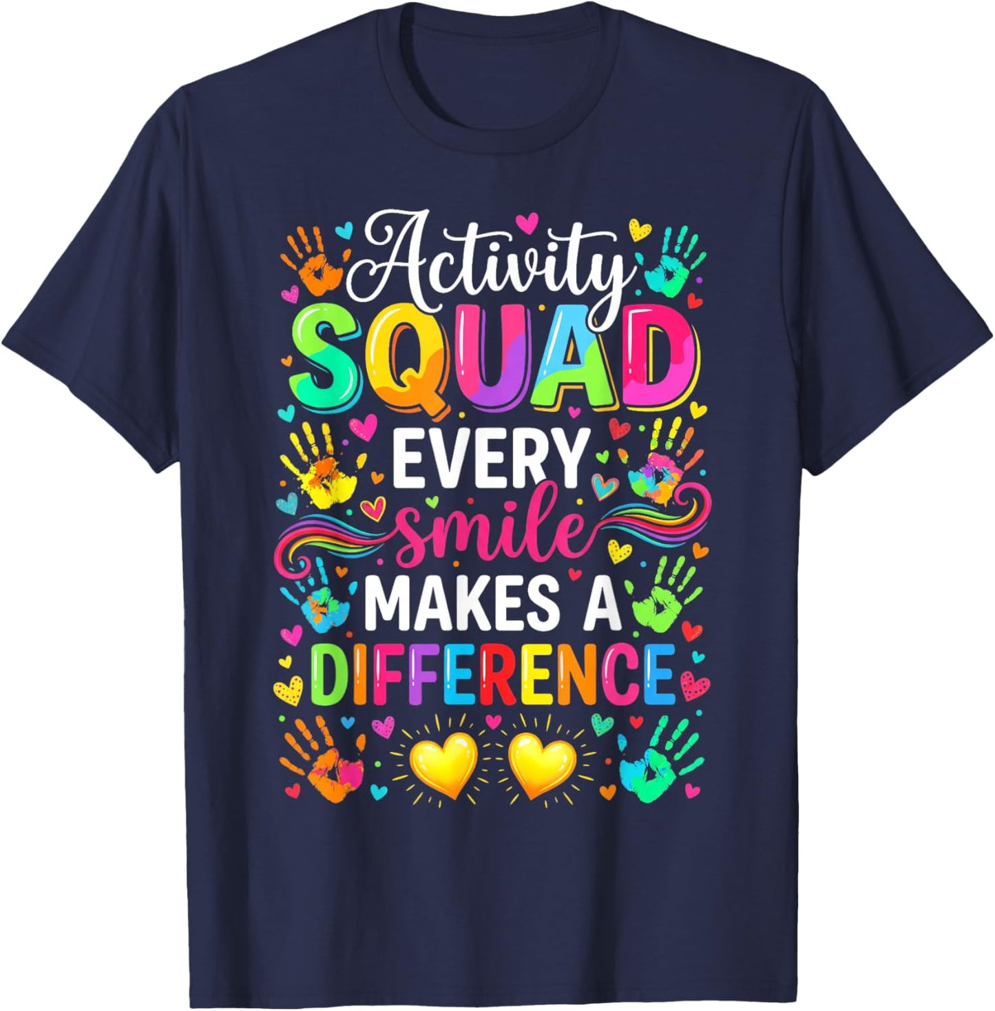 Activity Assistant Squad Team Professionals Week Director T-Shirt - T-Shirt | Navy