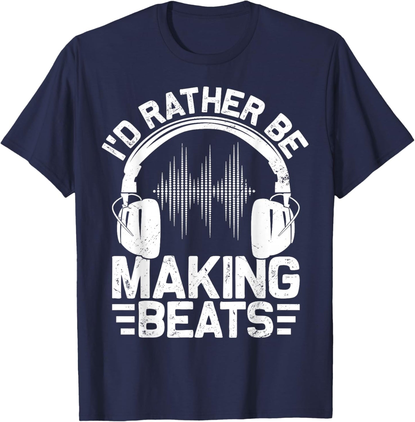 Funny DJ Women Music Producer Dance Lover T-Shirt - T-Shirt | Navy