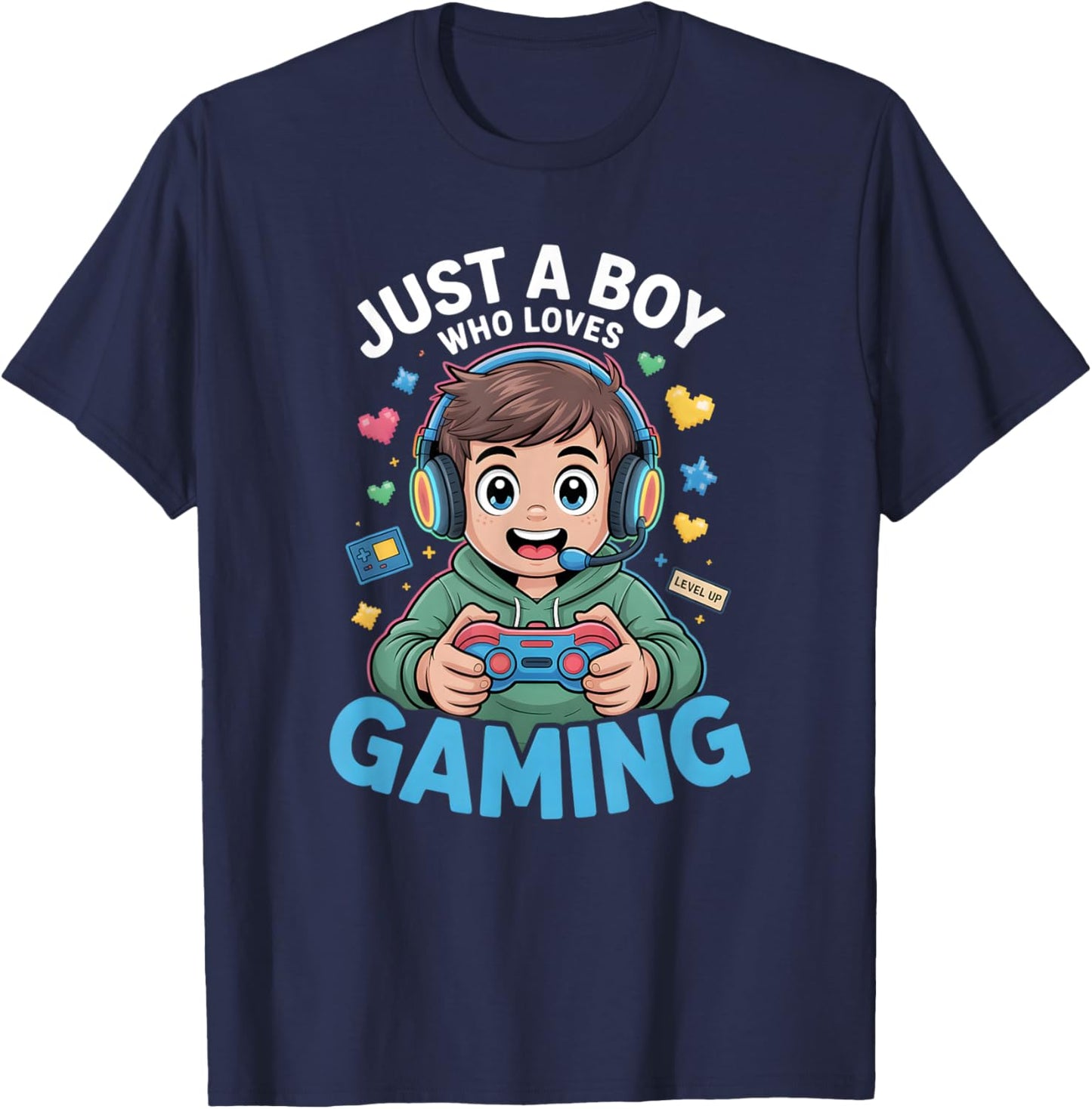 Boys Gaming T-Shirt - T-Shirt | Navy