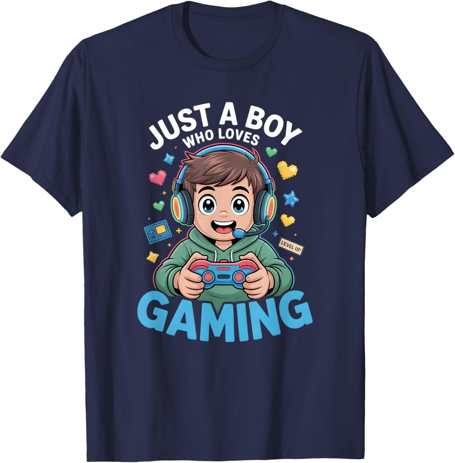 Boys Gaming T-Shirt - T-Shirt | Navy