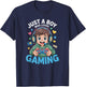 Boys Gaming T-Shirt - T-Shirt | Navy