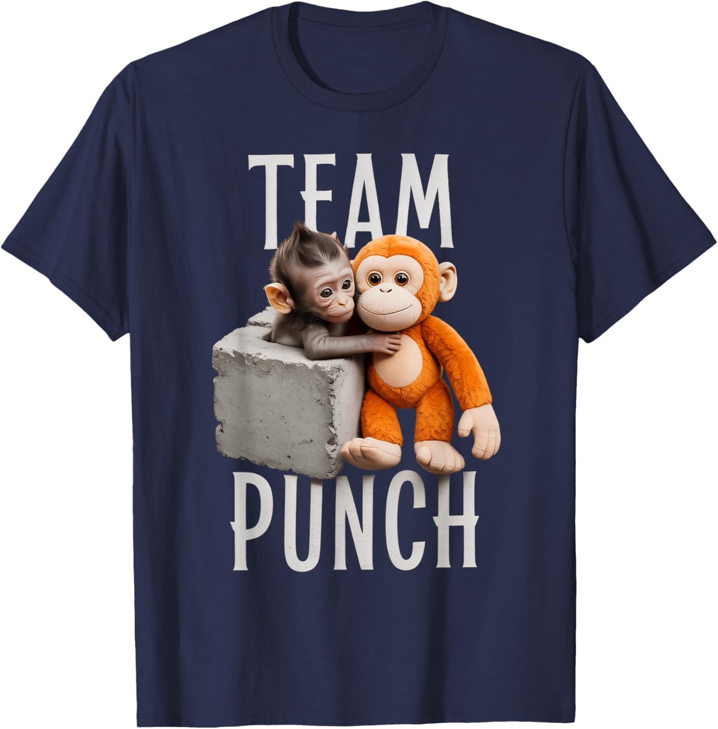 Team Punch - Baby Monkey T-Shirt - T-Shirt | Navy