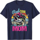 Vintage Reel Cool Mom Fishing Mom Mother's Day T-Shirt - T-Shirt | Navy