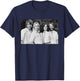 ABBA Swedish Pop Group Portrait Arrival Promo 1976 T-Shirt - T-Shirt | Navy
