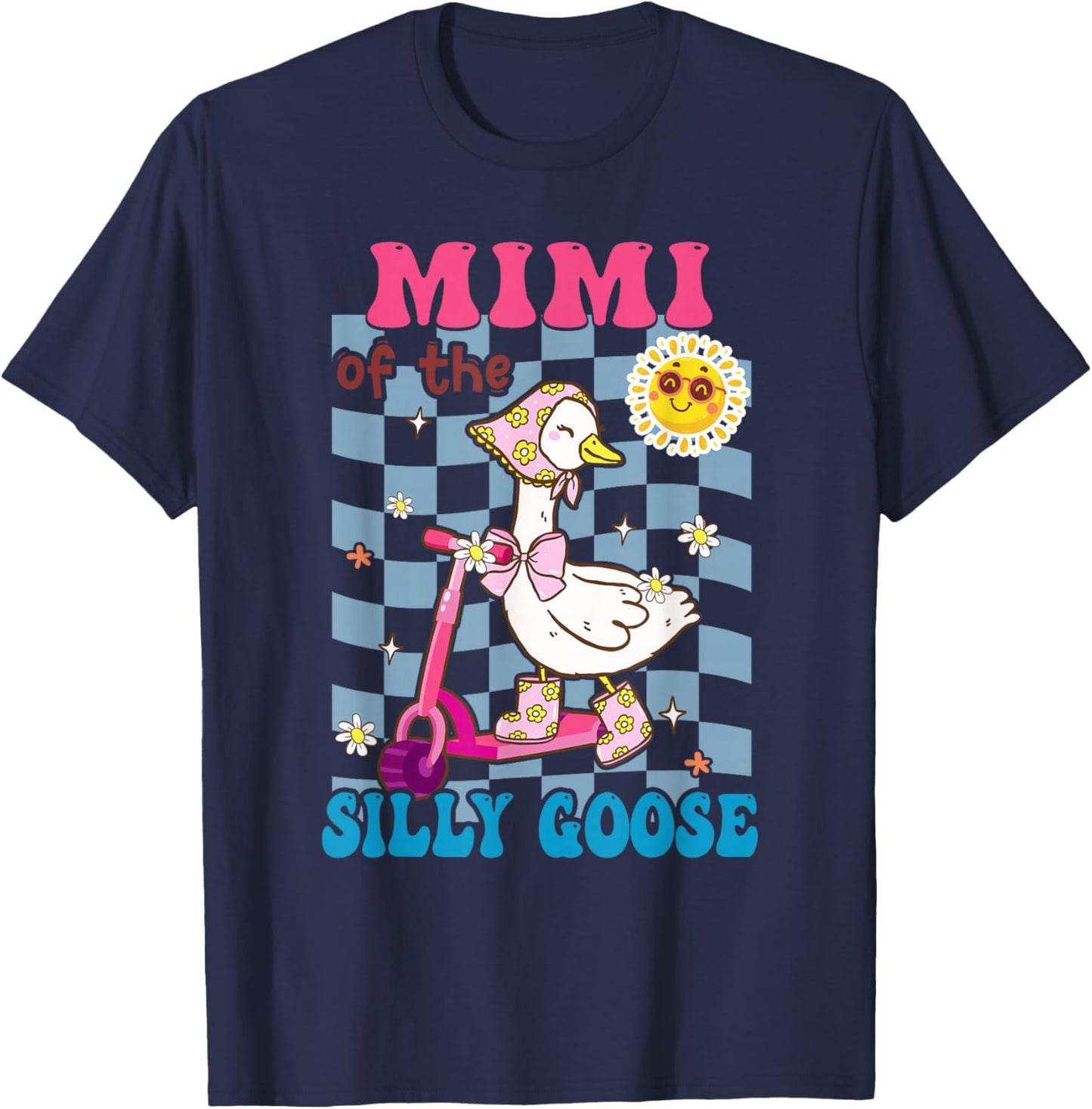Mimi of The Silly Goose First Birthday Family Matching T-Shirt - T-Shirt | Navy