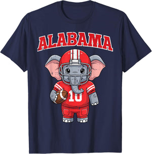 Elephant Cute Animal Men Women Kids Boys Girls Youth Teen T-Shirt - T-Shirt | Navy