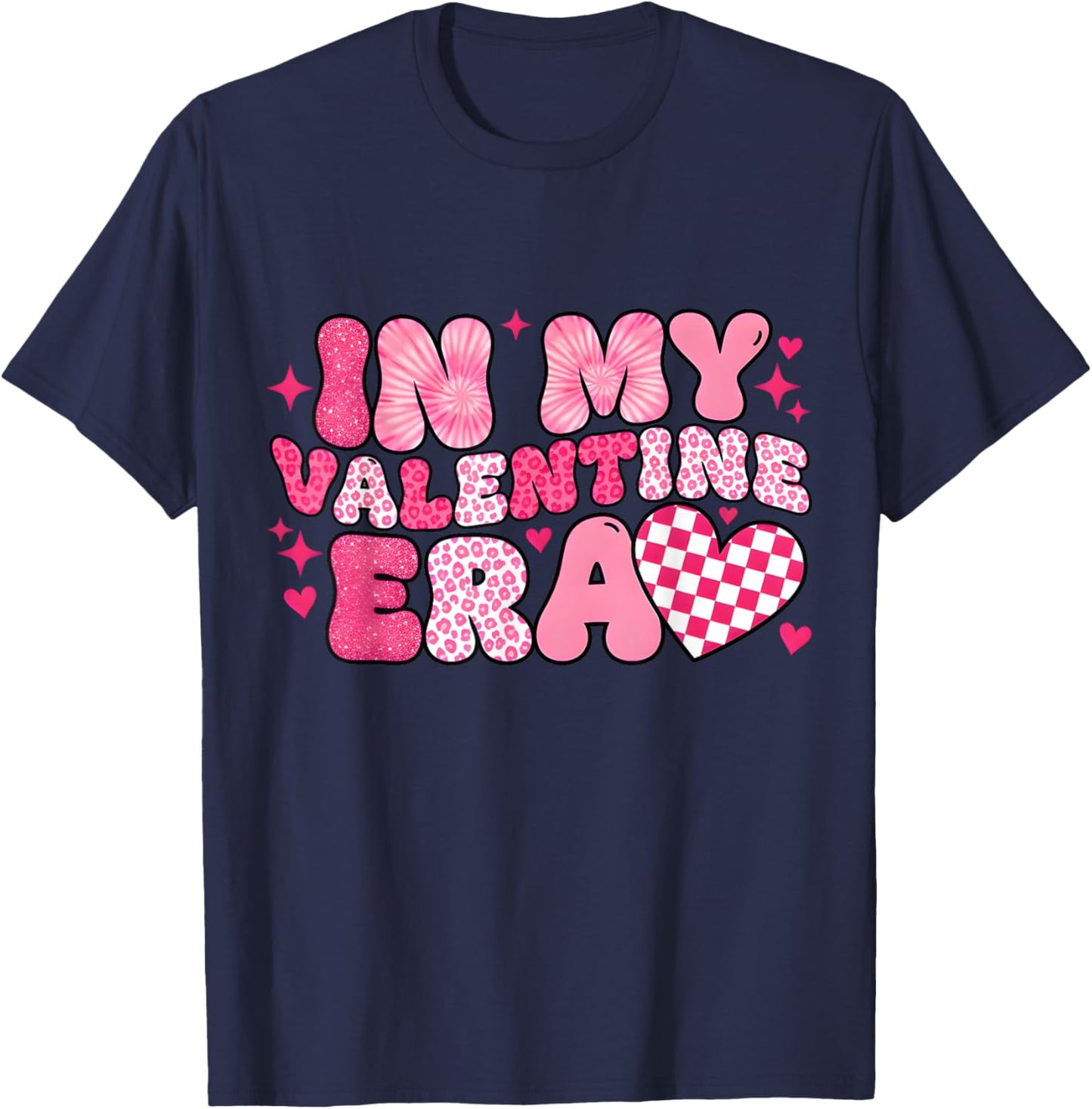 in My Valentine Era T-Shirt - T-Shirt | Navy