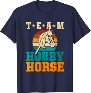 Team Hobby Horse T-Shirt - T-Shirt | Navy