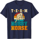 Team Hobby Horse T-Shirt - T-Shirt | Navy