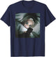 Creepy Sad Doll at Midnight Funny Horror T-Shirt - T-Shirt | Navy