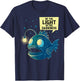Be The Light in The Darkness - Anglerfish T-Shirt - T-Shirt | Navy