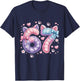 67 Six Seven Cat Shirt Kids Girls Boys Cat 6 7 Cat Six Seven T-Shirt - T-Shirt | Navy