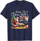 Every Knee Shall Bow Philippians 2:10 Christmas Design T-Shirt - T-Shirt | Navy