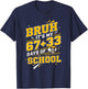 Bruh Its My 67 33 Days of School Boys Kids 100th Day T-Shirt - T-Shirt | Navy