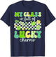 St Patricks Day My Class is Full of Lucky Charms Teacher T-Shirt - T-Shirt | Navy