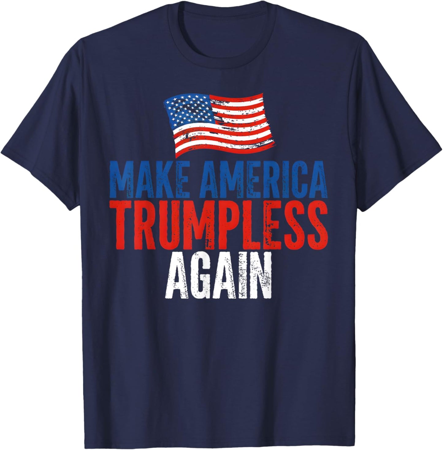 American Flag T-Shirt - T-Shirt | Navy