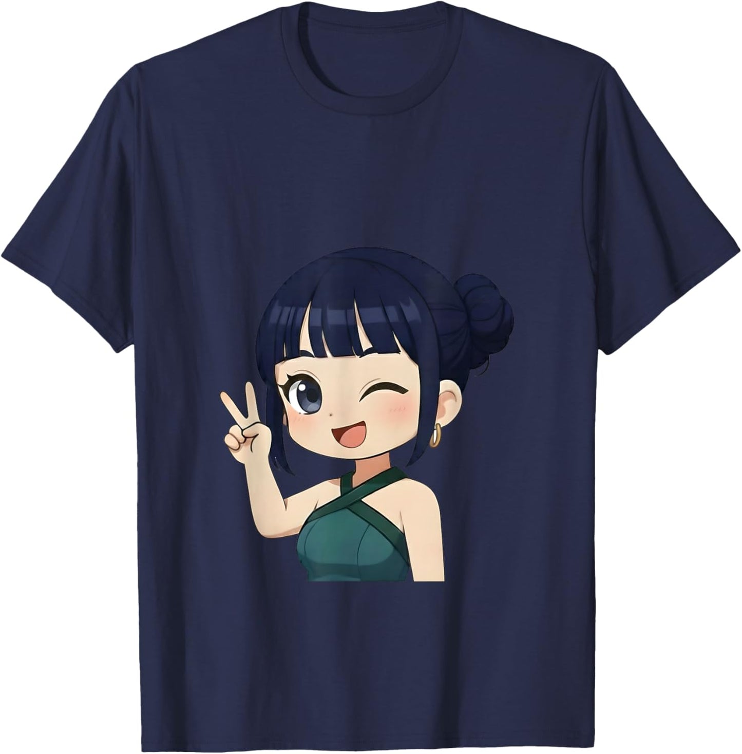 Cute Zoey T-Shirt - T-Shirt | Navy