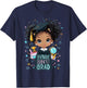 Future HBCU Grad Black Girl Kids Graduation HBCU Graduate T-Shirt - T-Shirt | Navy
