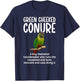 Sun Conure Definition Green Cheeked Conure Owner T-Shirt - T-Shirt | Navy