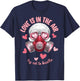Valentine Skull Gas Mask Love Romance T-Shirt - T-Shirt | Navy