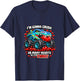 Monster Truck Toddler Valentines T-Shirt - T-Shirt | Navy