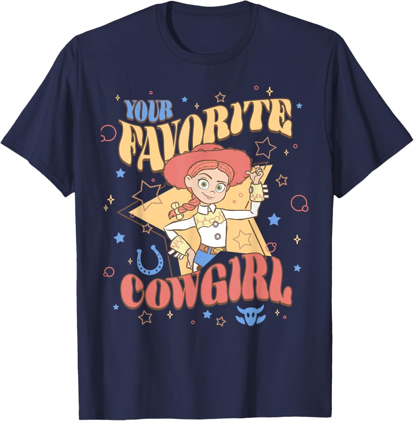 Disney Pixar Toy Story Your Favorite Cowgirl Jessie T-Shirt - T-Shirt | Navy