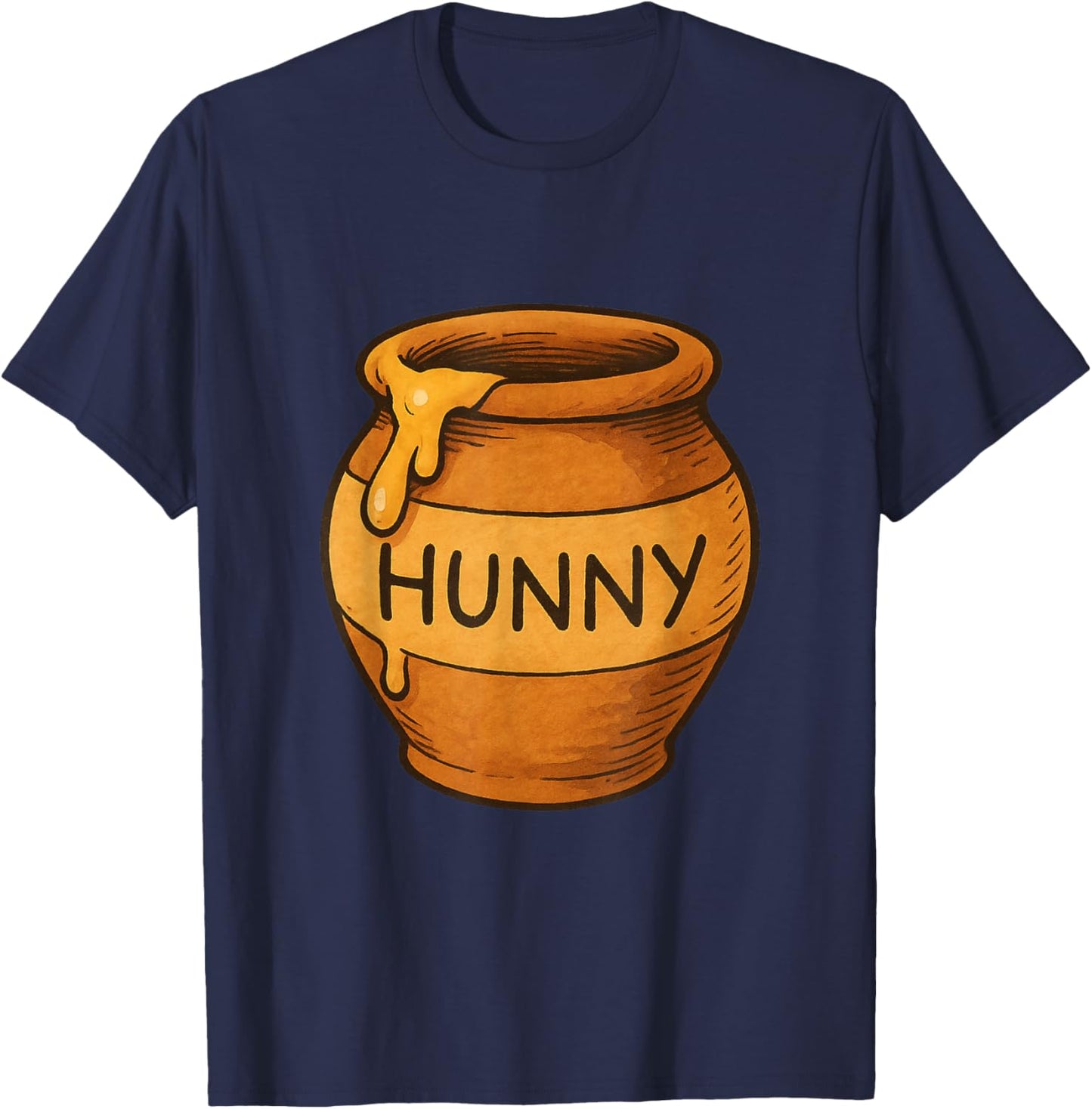 Hunny T-Shirt - T-Shirt | Navy