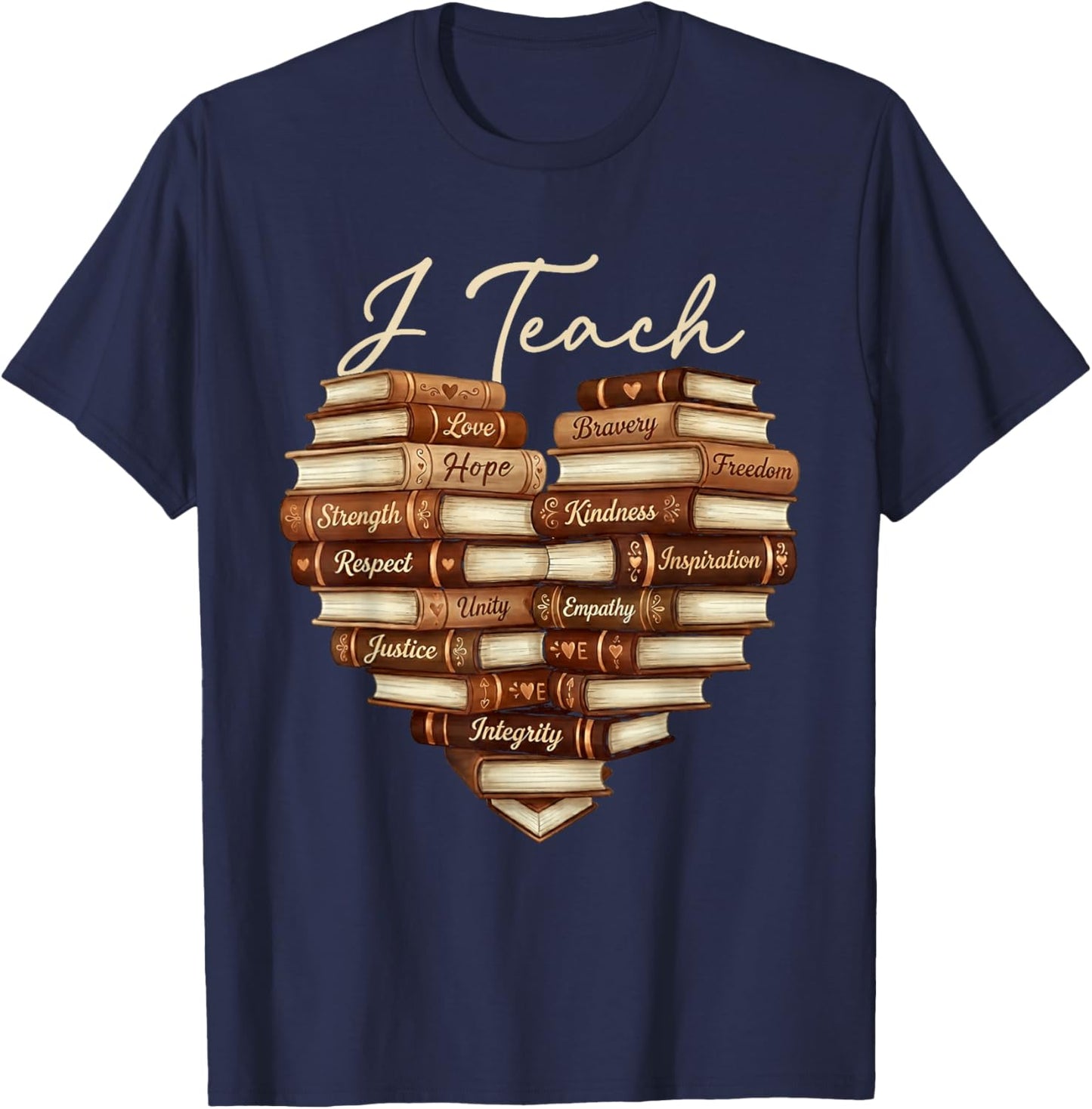 African American History Black History Month for Teachers T-Shirt - T-Shirt | Navy